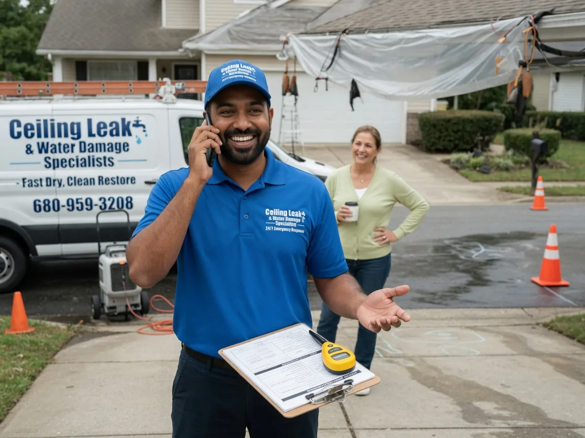Ceiling Leak Cleanup Hortonville, NY FAQs